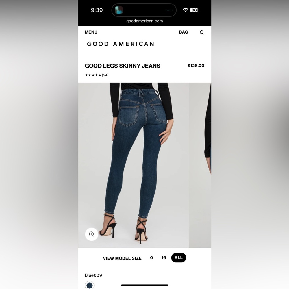 Good American Good legs Skinny Jeans